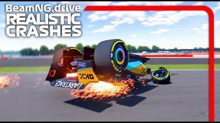 Realistic Formula Car Crashes#16 | BeamNG.drive | F1 MOD