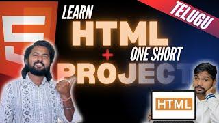 HTML Full Course in Telugu | From a ZERO to HERO