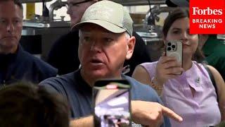 Minnesota Governor Tim Walz Makes Stop At Minnesota State Fair