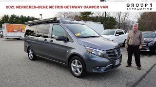 2021 Mercedes-Benz Metris Getaway Camper Van | Video Tour with Tony F.