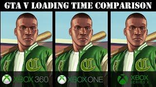 GTA V Loading Time Comparison (360, XONE, XBOX SERIES X)