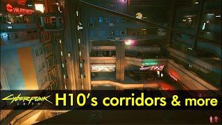 Lobby, Corridors, & Rooftop - Megabuilding H10 | Cyberpunk 2077