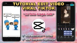 Tutorial Edit Video Trend Tiktok INI FOTO SIAPA NEK 2024