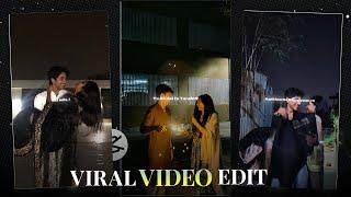 Aesthetic Couple Photo Animation Lyrics Video Editing - In Capcut Video Editor 