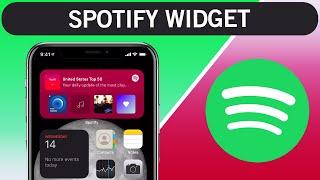 How to add Spotify Widget on iPhone or iPad