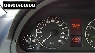 MERCEDES-BENZ A150 0-100 ACCELERATION TEST!