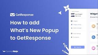 How to add a What's New Popup to GetResponse