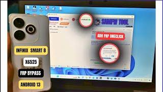 Infinix Smart 8 X6525 Frp Bypass Android 13 New Method With Samfw Tool