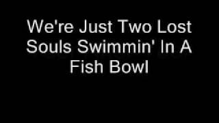 Pink Floyd-Wish You Were Here (Lyrics)