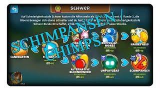 Schimpansen / Chimps - Modus || Bloons Tower Defense 6 | Deutsch | German