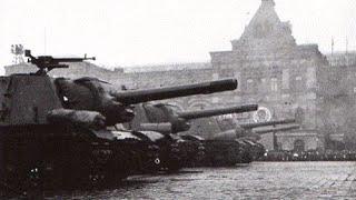 Первый День танкиста: 8 сентября 1946 - парад в Москве. / Day tanker 08.09.1946 USSR. Exclusive.