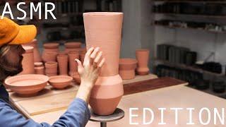 How I Create A Two Part Pottery Vase — ASMR Edition