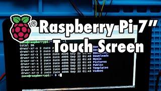 Installing a Raspberry Pi 7" Touchscreen Display on a Raspberry Pi 4