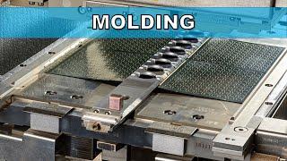 [Eng Sub] Molding Process: Transfer molding, Compression molding, Corner gate mold, Center gate mold