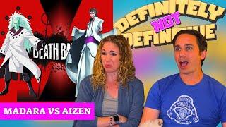 Death Battle Madara vs Aizen Reaction | Naruto vs Bleach