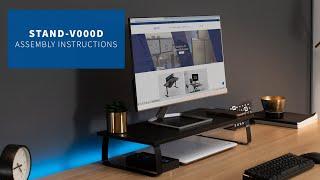 STAND-V000D Monitor Riser Assembly by VIVO