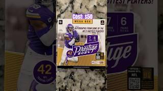 CASE HIT Pulled From A 2024 Prestige Football Mega Box! #walmart #sportscards