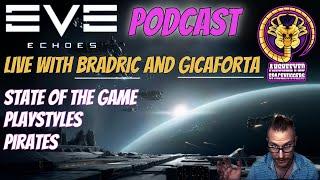 EVE ECHOES podcast and chill with Bradric and GicaForta