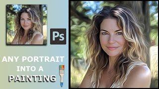 Create Stunning Painted Portraits in Photoshop (EASY)