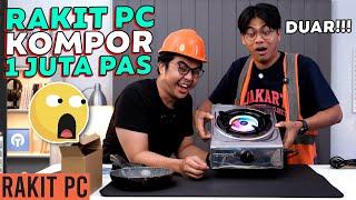 #95 RAKIT PC KOMPOR GAMING 1 JUTA Buat Main Valorant, GTA V & Genshin Ft  @NYANTECH