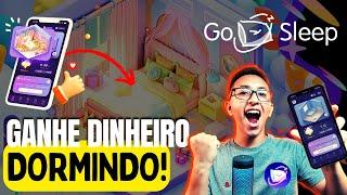 GoSleep - Ganhe Dinheiro Dormindo! (Novo App pagando Criptomoeda que pode subir 10.000%)