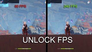 HOW TO UNCAP FPS IN GENSHIN IMPACT (TUTORIAL) 2024 