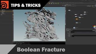 Houdini Boolean Fracture