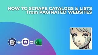 CUSTOMIZABLE BOT - SCRAPE CATALOGS & LISTS of DATA | NO CODE BOT BUILDER | AI BOT CREATOR SOFTWARE