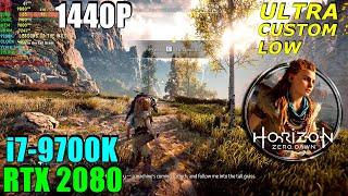 Horizon Zero Dawn RTX 2080 & 9700K 4.6GHz - Max Settings 1440P