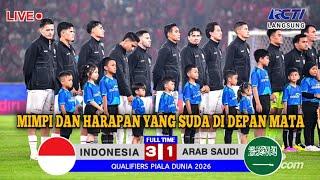  LIVE RCTI ◆ INDONESIA VS ARAB SAUDI ◆ KUALIFIKASI PIALA DUNIA 2026 ◆ Ilustrasi Video & Prediksi