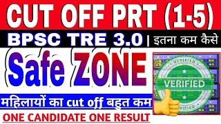 BPSC TRE 3.0 PRT (1-5) Cut off after answer key | bpsc tre 3.0 cut off 1-5 kitna jayega