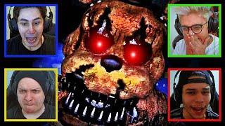 4 FACECAMS DO TERROR! - Five Nights at Freddy’s Multiplayer 