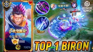 TOP 1 BIRON IN CHINA HOK - Best Rotation Aggresive Gameplay (Build & Profiles) Grandmaster Ranked