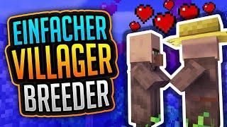 ️ Villager vermehren (Tutorial)  Einfacher Villager Breeder  ErikOnHisPeriod