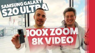 Samsung Galaxy S20 Ultra - Kamera mit 100x Zoom und 8K Video