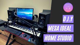 CONSTRUINDO A MESA DO MEU HOME STUDIO | VLOG