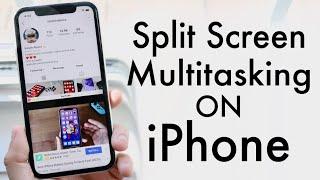 How To Split Screen Multitask On iOS! (iOS 13 / iOS 12)