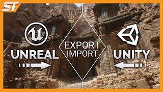 UNREAL ENGINE to UNITY - How to Export Models