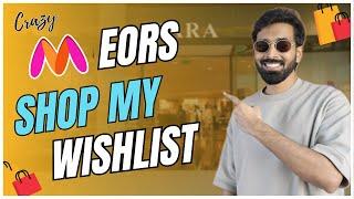 MyNTRA EORS 2024 Shop my WISHLIST (Top 100 links)