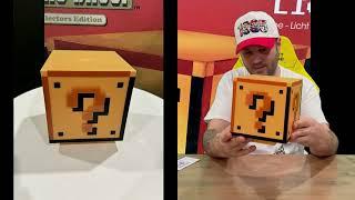 Ep 2454 - Super Mario Bros Collectors Edition Question Block Light Unboxing