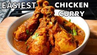 EASIEST CHICKEN CURRY You'll Ever Make | EVERY DAY Chicken Curry Recipe (Indian Style)