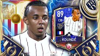 CHEAP BEAST CB!!! 89 JULES KOUNDE REVIEW: TEAM OF THE YEAR | FIFA MOBILE 22 TOTY