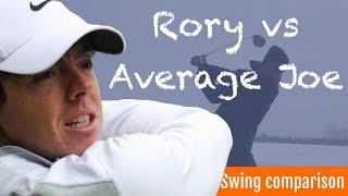 Rory McIlroy vs Average Joe Golfer