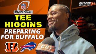 Tee Higgins on Bengals' Matchup With Bills, Potentially Seeing Damar Hamlin in Buffalo