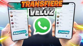 Trasferir WHATSAPP de Android a iOS en Windows 11 | Método MÁS VELOZ y FACIL