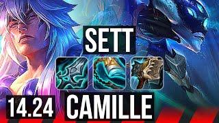 SETT vs CAMILLE (TOP) | 600+ games | KR Diamond | 14.24