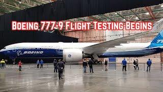 Boeing 777-9 Begins Certification Flight Testing, Can it Beat Airbus 350-1000?