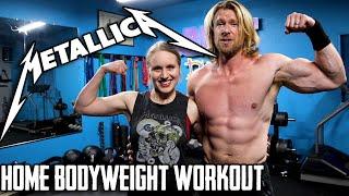 Metallica Workout | 20 Minute at Home HIIT Bodyweight Workout