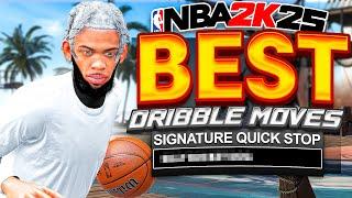 BEST DRIBBLE MOVES IN NBA 2K25! FASTEST DRIBBLE MOVES & SIGS TO SPEEDBOOST + QUICKSTOP! (SEASON 1)