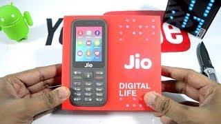 JIO Phone Unboxing And Hands On - First BOOT